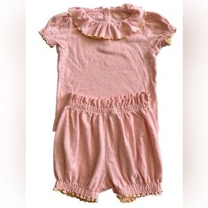 NWOT. Misha and Puff Two-Piece Set, Size Top 4/5y, Shorts 5/6y